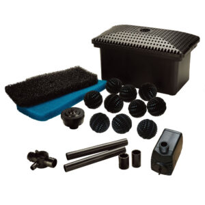 Bomba de agua con caja de filtro